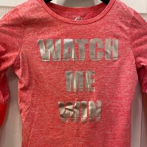 Girls 7-8 Fitness Shirt